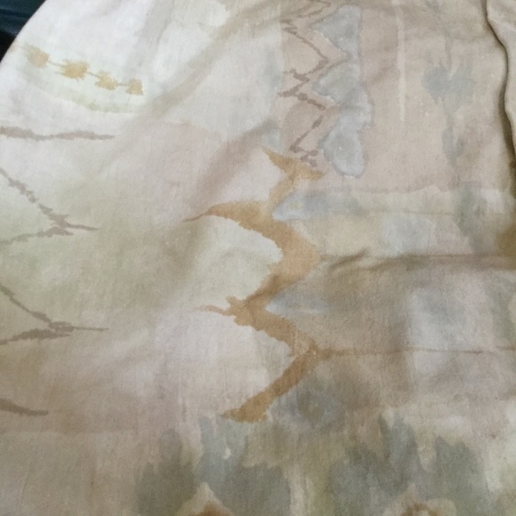 🏜️ Duvet SOUTHWEST Muted Abstract Water Colourish EUC 🏜️ - Picture 10 of 16